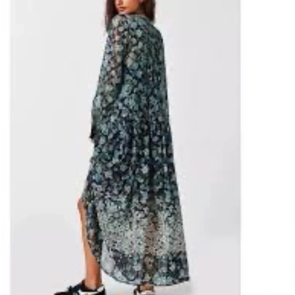 Free People See it Through Maxi Dress - Picture 2 of 3
